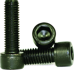 M4 - .70 x 60mm - Black Finish Heat Treated Alloy Steel - Cap Screws - Socket Head - All Tool & Supply