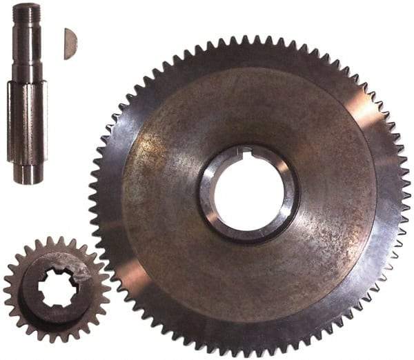 Bridgeport - Spindle Bull Gear Assembly - Step Pulley Top Housing, 1 HP B Series Mills - All Tool & Supply