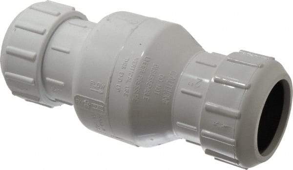 Little Giant Pumps - 2" PVC Check Valve - Inline, Compression - All Tool & Supply