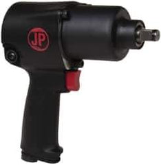 PRO-SOURCE - 1/2" Drive, 8,000 RPM, 600 Ft/Lb Torque Impact Wrench - Pistol Grip Handle, 1,200 IPM, 4.2 CFM, 90 psi, 1/4" NPT Inlet - All Tool & Supply