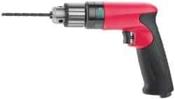 Sioux Tools - 3/8" Keyed Chuck - Pistol Grip Handle, 6,000 RPM, 11.8 LPS, 25 CFM, 0.6 hp - All Tool & Supply