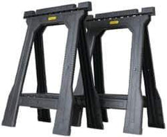 Stanley - 23" High x 5" Wide x 32" High Twinpack Sawhorse - For Use with 2 x 4 in Construction Applications - All Tool & Supply