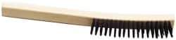 Ability One - Hand Wire/Filament Brushes - Wood Curved Handle - All Tool & Supply
