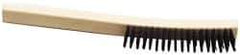 Ability One - Hand Wire/Filament Brushes - Wood Curved Handle - All Tool & Supply