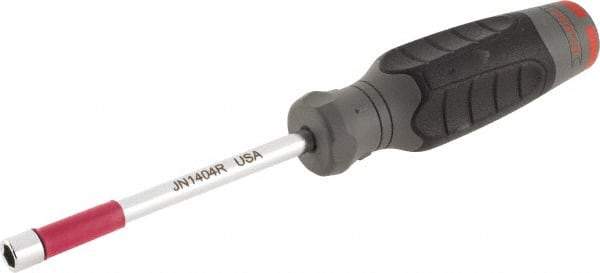 Proto - 1/4" Hollow Shaft Nutdriver - Ergonomic Handle, 8-1/4" OAL - All Tool & Supply