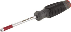 Proto - 4mm Hollow Shaft Nutdriver - Ergonomic Handle, 8-1/4" OAL - All Tool & Supply