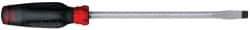 Proto - 318mm OAL Keystone Slotted Screwdriver - 203mm Blade Length, Round Shank, Ergonomic Handle - All Tool & Supply