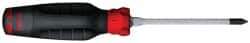 Proto - #1, 7" OAL, Standard Phillips Screwdriver - 3" Blade Length, Round Shank, Ergonomic Handle - All Tool & Supply