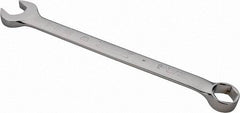 Proto - 1-3/16" 6 Point Combination Wrench - 15° Offset Angle, 15-7/8" OAL, Steel, Chrome Finish - All Tool & Supply