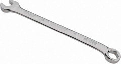 Proto - 11/32" 6 Point Combination Wrench - 15° Head Angle, 5-43/64" OAL, Steel, Chrome Finish - All Tool & Supply