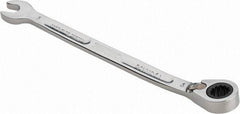 Proto - 6mm 12 Point Combination Wrench - 15° Head Angle, 4-59/64" OAL, Steel, Chrome Finish - All Tool & Supply