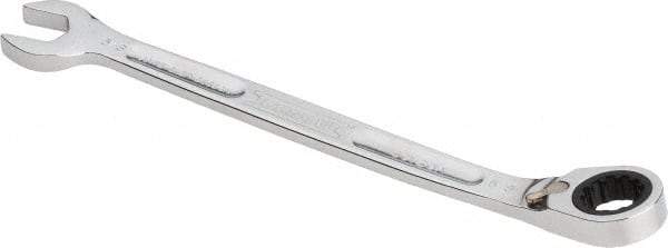 Proto - 5/8" 12 Point Combination Wrench - 15° Head Angle, 9-33/64" OAL, Steel, Chrome Finish - All Tool & Supply