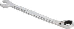 Proto - 17mm 12 Point Combination Wrench - 15° Head Angle, 10-17/64" OAL, Steel, Chrome Finish - All Tool & Supply