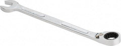 Proto - 19mm 12 Point Combination Wrench - 15° Head Angle, 11-15/32" OAL, Steel, Chrome Finish - All Tool & Supply