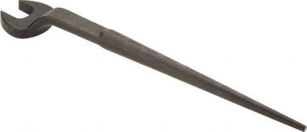 Proto - 1-7/8" Standard Spud Handle Open End Wrench - 23-1/4" OAL, Single End, Black Finish - All Tool & Supply