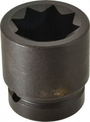 Proto - 1" Drive 1-3/8" Impact Socket - 8 Points, 2-13/16" OAL - All Tool & Supply