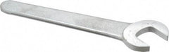 Proto - 21mm Standard Service Open End Wrench - 6-1/4" OAL, Single End, Satin Finish, 30° Head Angle - All Tool & Supply