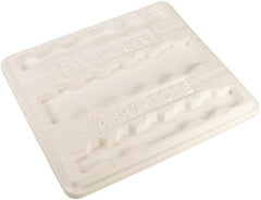 Remco - White Polyethylene Lid for Aero Tote - 37-1/4" Wide x 41-1/4" Long - All Tool & Supply