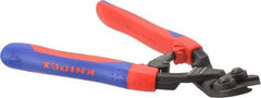 Knipex - 8" OAL, Bolt Cutter - 18mm Jaw Length x 33mm Jaw Width, 20° Angled Head, Ergo Dual Component Handle - All Tool & Supply