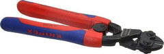 Knipex - 8" OAL, Bolt Cutter - 18mm Jaw Length x 33mm Jaw Width, Standard Head, Ergo Dual Component Handle - All Tool & Supply