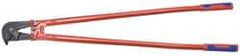 Knipex - 37-1/2" OAL, Wire Cutter - 23mm Jaw Length, Standard Head, Steel Tube, Power-Coated Handle - All Tool & Supply