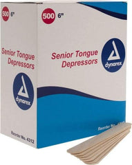 Medique - Tongue Depressor - 6 Inches Long x 3/4 Inches Wide - All Tool & Supply