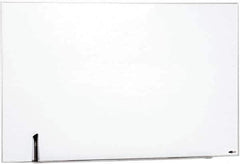 Quartet - 31" High x 48" Wide Enameled Steel Magnetic Marker Board - Aluminum Frame, 1-1/4" Deep, Includes Accessory Tray/Rail, One Dry-Erase Marker & Magnets & Mounting Kit - All Tool & Supply