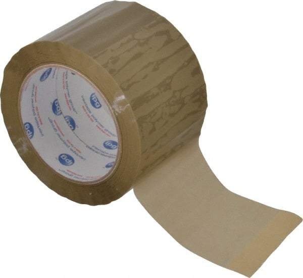 Intertape - 3" x 110 Yd Natural (Color) Rubber Adhesive Sealing Tape - Polypropylene Film Backing, 1.85 mil Thick, 27 Lb Tensile Strength, Series 7100 - All Tool & Supply