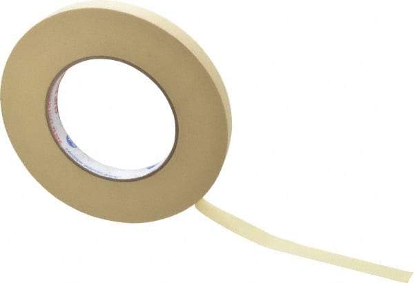 Intertape - 1/2" Wide x 60 Yd Long Tan Paper Masking Tape - Series PG21, 7.3 mil Thick, 26 In/Lb Tensile Strength - All Tool & Supply