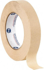 Intertape - 1" Wide x 60 Yd Long Tan Paper Masking Tape - Series 519, 6 mil Thick, 23 In/Lb Tensile Strength - All Tool & Supply