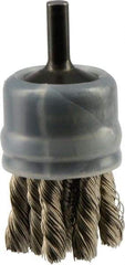 Osborn - 1" Brush Diam, Knotted, End Brush - 20,000 Max RPM - All Tool & Supply