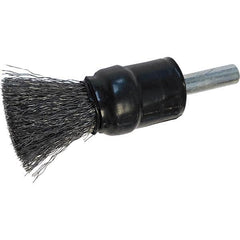 Osborn - 1/2" Diam Steel Bridled Crimped End Brush - All Tool & Supply