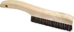 Osborn - 4 Rows x 18 Columns Tampico Plater's Brush - 5-1/4" Brush Length, 10" OAL, 1" Trim Length, Wood Shoe Handle - All Tool & Supply