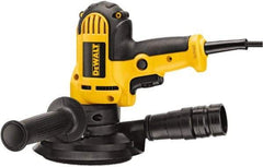 DeWALT - 5" Max Disc, 3,700 RPM, Electric Handheld Disc Sander - 120 Volts, Includes Wrench, 5" H&L Pad & Dust Shroud - All Tool & Supply