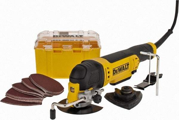 DeWALT - 120 Volt, Electric Multi Tool Kit - 22,000 RPM, 3 Amps - All Tool & Supply