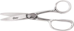 Clauss - 5" LOC, 8" OAL Shears - Steel Handle, For Paper, Fabric - All Tool & Supply