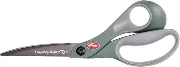 Clauss - 5" LOC, 8" OAL Carbonitride Titanium Steel Shears - Glass Filled Nylon Handle, For Paper, Fabric - All Tool & Supply