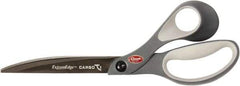 Clauss - 7" LOC, 10" OAL Carbonitride Titanium Steel Shears - Glass Filled Nylon Handle, For Paper, Fabric - All Tool & Supply