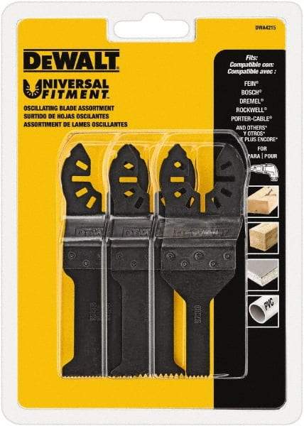 DeWALT - Oscilating Rotary Tool Accessory Kit - UNIVERSAL FITMENT, For Use on All Major Brands (no Adapter Required) - All Tool & Supply