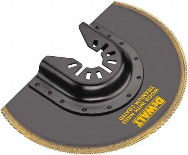 DeWALT - Titanium Head Rotary & Multi-Tool Flush Cutting Blade - Universal Fitment for Use on All Major Brands (No Adapter Required) - All Tool & Supply