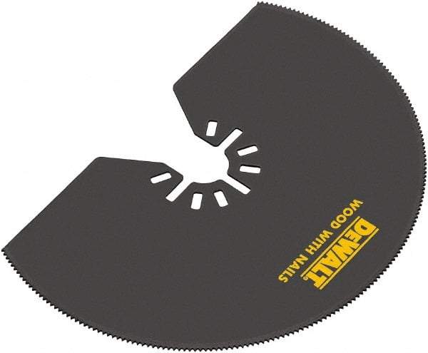 DeWALT - Semicircle Rotary Tool Blade - UNIVERSAL FITMENT, For Use on All Major Brands (no Adapter Required) - All Tool & Supply