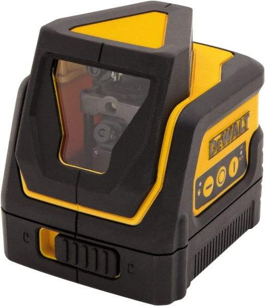 DeWALT - 2 Beam 165' Max Range Line Laser Level - Red Beam, 3/32" Accuracy, Battery Included - All Tool & Supply