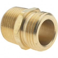 Value Collection - 3/4 x 3/4 Garden Hose Adapter - Brass, Male Hose to Male Pipe Connector - All Tool & Supply