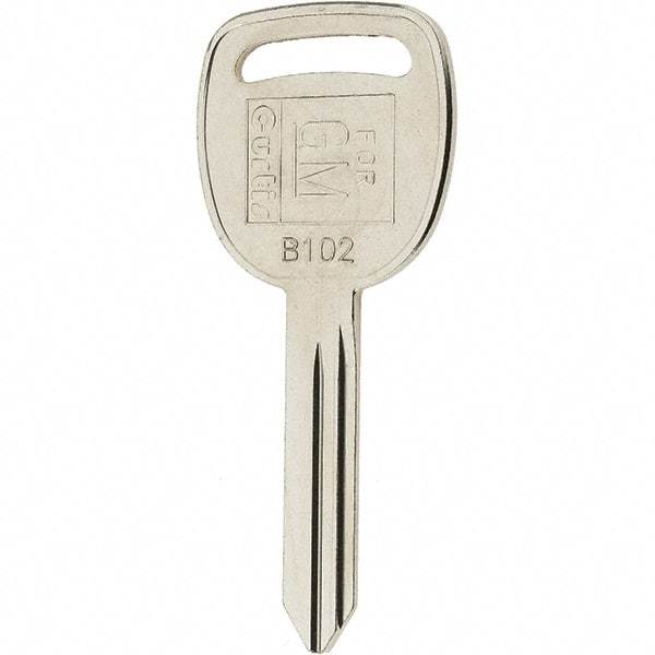 Value Collection - GM Key Blank - Nickel - All Tool & Supply