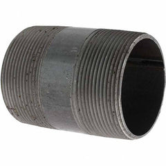 Value Collection - Schedule 40, 3" Diam x 4-1/2" Long Pipe Nipple - Threaded - All Tool & Supply