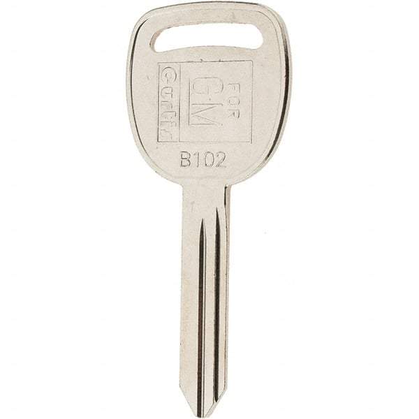 Value Collection - GM Key Blank - Nickel - All Tool & Supply