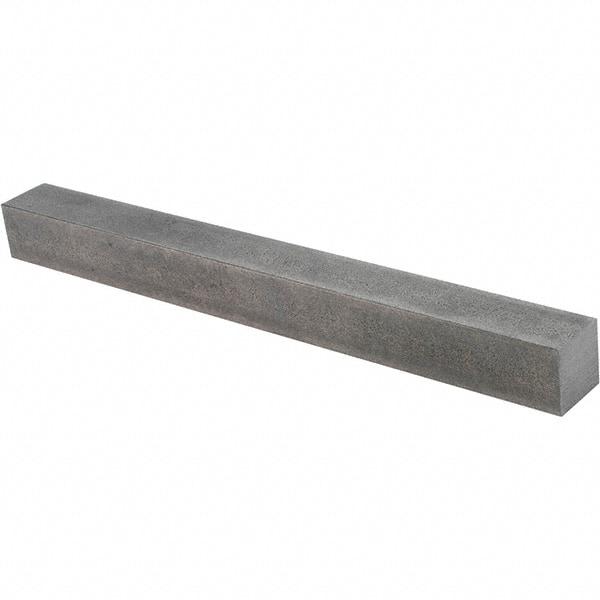 Value Collection - 12" Long x 1-1/4" High x 1-1/4" Wide, Plain Steel Undersized Key Stock - Cold Drawn Steel - All Tool & Supply