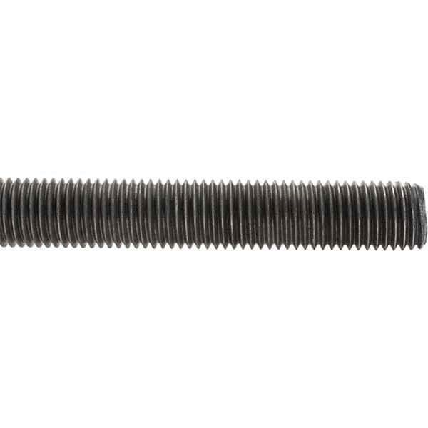 Value Collection - M20x2.5 1m Long, Steel Metric Threaded Rod - Zinc-Plated Finish - All Tool & Supply