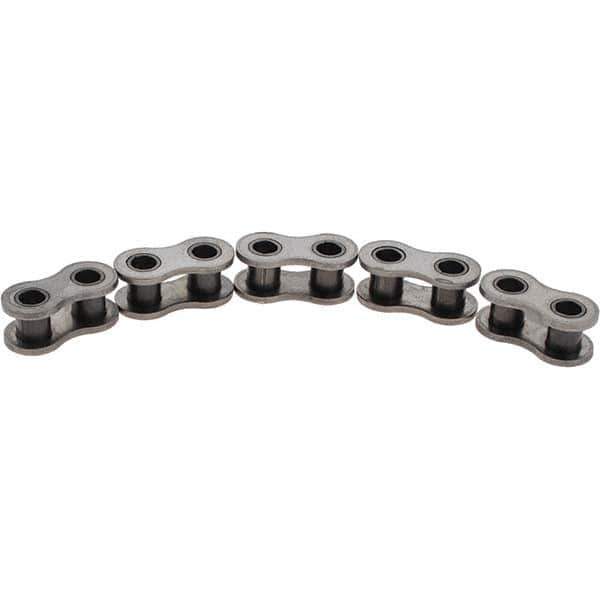 Value Collection - ANSI 35, Roller Chain Link - For Use with Stainless Steel Single Strand Chain - All Tool & Supply