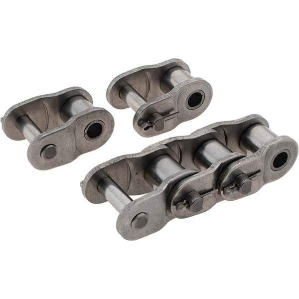 Value Collection - ANSI 60, Roller Chain Offset Link - For Use with Stainless Steel Single Strand Chain - All Tool & Supply